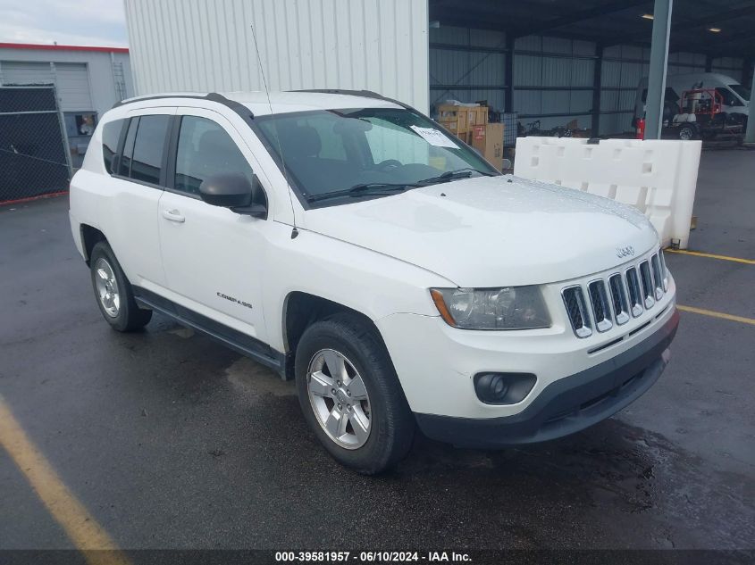 2014 Jeep Compass Sport VIN: 1C4NJCBA2ED743043 Lot: 39581957