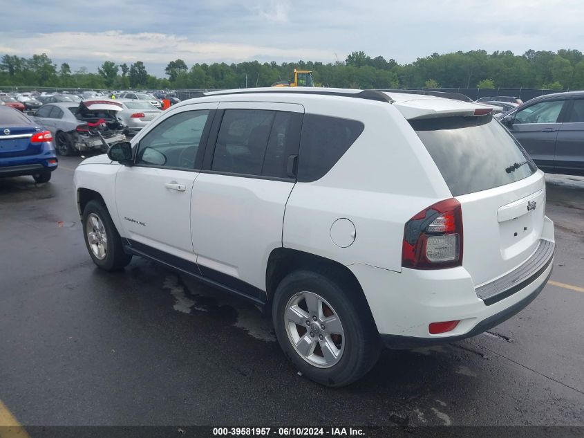 2014 Jeep Compass Sport VIN: 1C4NJCBA2ED743043 Lot: 39581957