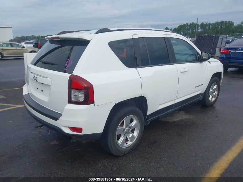 2014 Jeep Compass Sport VIN: 1C4NJCBA2ED743043 Lot: 39581957