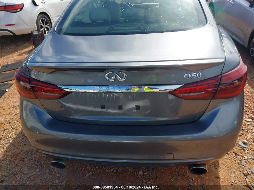 2018 Infiniti Q50 3.0T Luxe VIN: JN1EV7AP2JM592252 Lot: 39581964