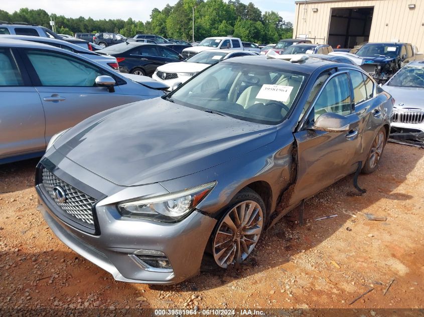 2018 Infiniti Q50 3.0T Luxe VIN: JN1EV7AP2JM592252 Lot: 39581964