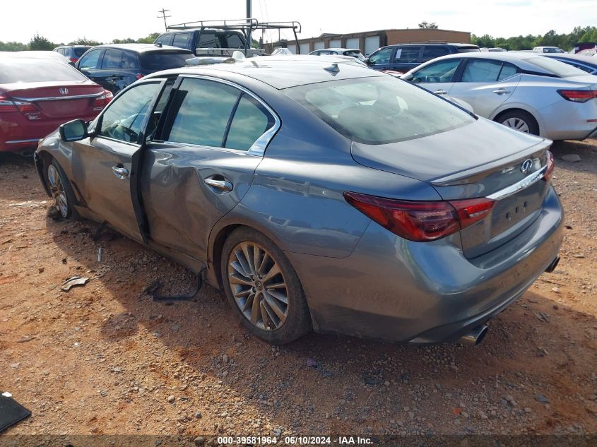 2018 Infiniti Q50 3.0T Luxe VIN: JN1EV7AP2JM592252 Lot: 39581964