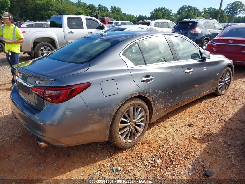 2018 Infiniti Q50 3.0T Luxe VIN: JN1EV7AP2JM592252 Lot: 39581964