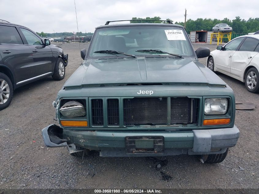 2000 Jeep Cherokee Sport VIN: 1J4FF48SXYL116462 Lot: 39581980
