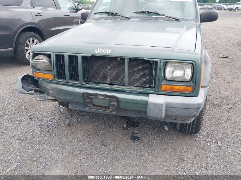 2000 Jeep Cherokee Sport VIN: 1J4FF48SXYL116462 Lot: 39581980