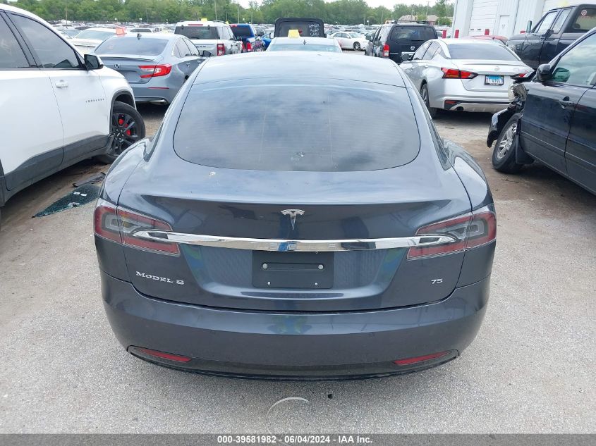 2016 Tesla Model S 60/70/75/85 VIN: 5YJSA1E12GF151768 Lot: 39581982