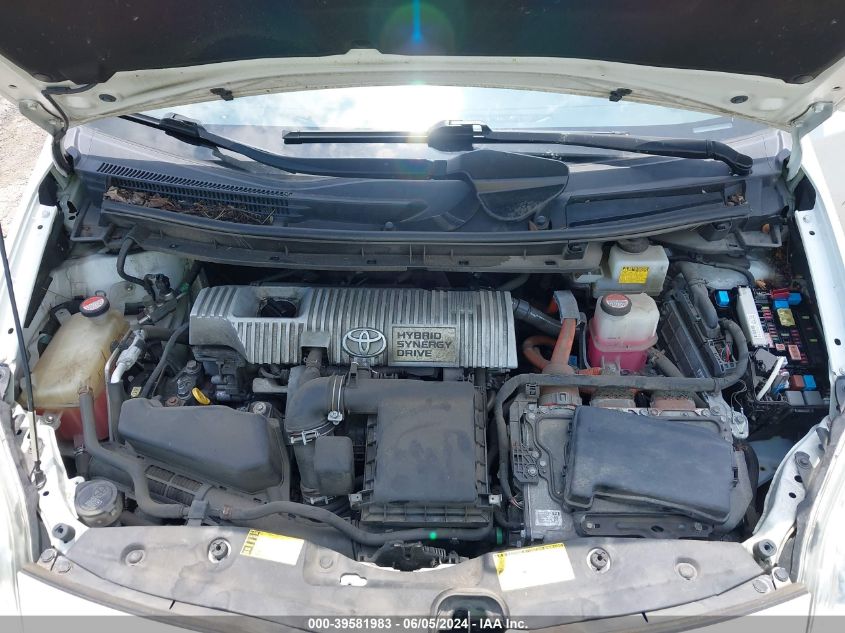 2014 Toyota Prius Two VIN: JTDKN3DU9E1823181 Lot: 39581983