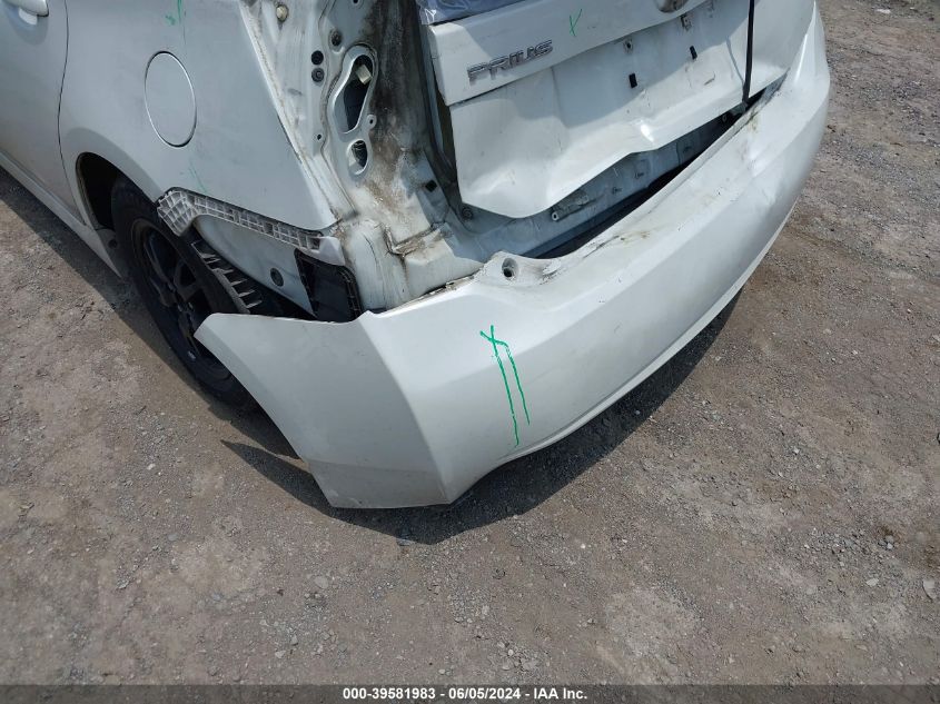 2014 Toyota Prius Two VIN: JTDKN3DU9E1823181 Lot: 39581983