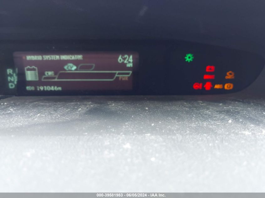 2014 Toyota Prius Two VIN: JTDKN3DU9E1823181 Lot: 39581983