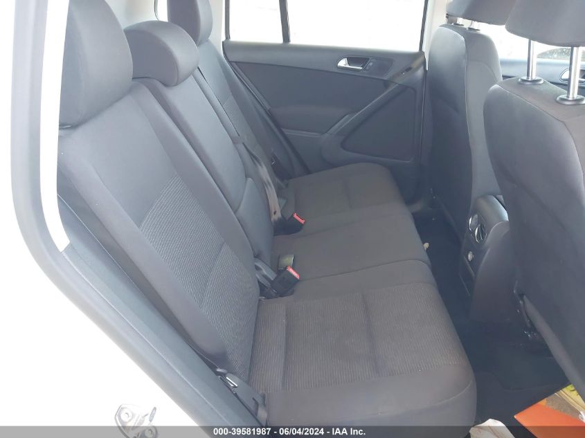2012 Volkswagen Tiguan S VIN: WVGAV7AX1CW522062 Lot: 39581987