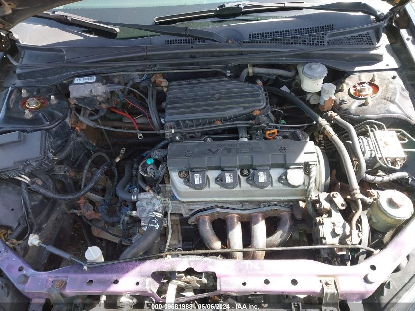 2004 Honda Civic Ex VIN: 1HGEM21094L037476 Lot: 39581988