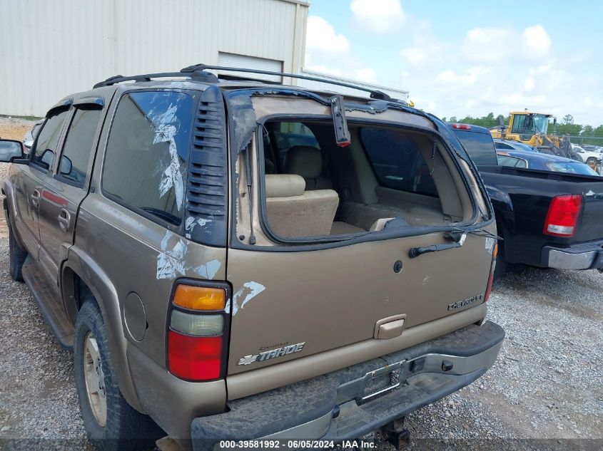 2004 Chevrolet Tahoe Lt VIN: 1GNEC13Z54J270961 Lot: 39581992