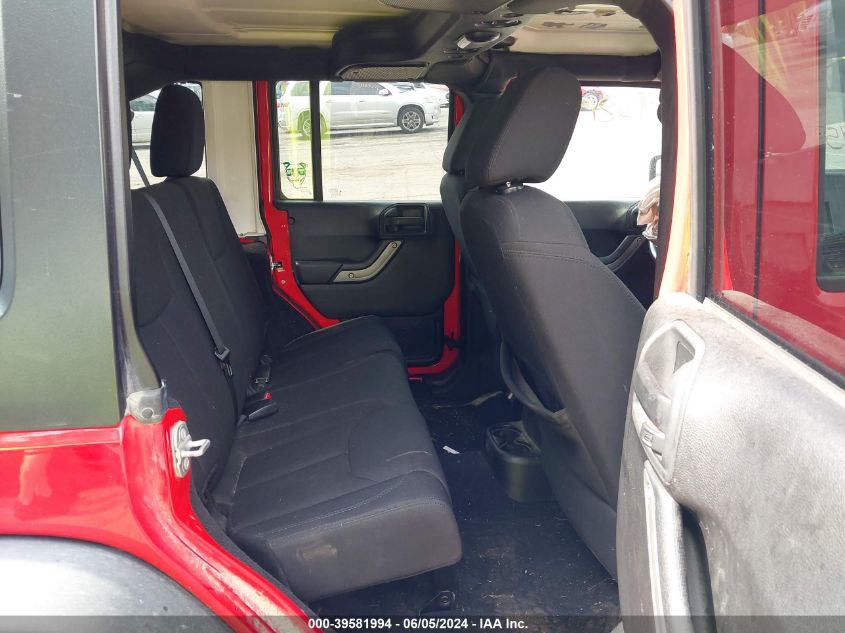 2015 Jeep Wrangler Unlimited Sport VIN: 1C4BJWDGXFL711163 Lot: 39581994