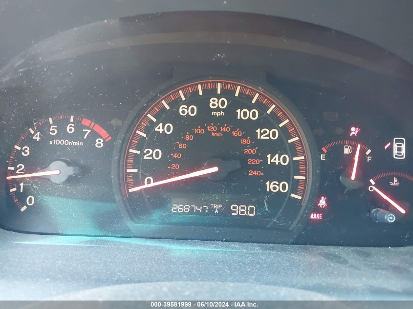 2004 Honda Accord 2.4 Ex VIN: 1HGCM71634A012903 Lot: 39581999