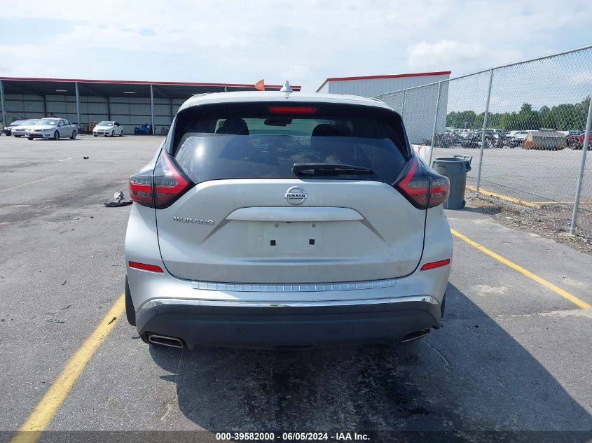 2020 Nissan Murano S Fwd VIN: 5N1AZ2AJ3LN176508 Lot: 39582000