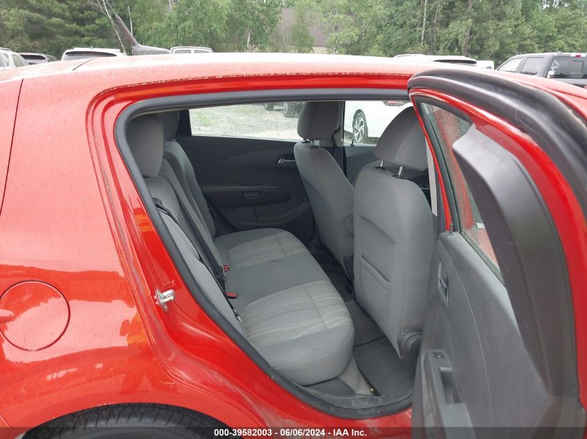 2012 Chevrolet Sonic 2Lt VIN: 1G1JC6SH7C4102080 Lot: 39582003