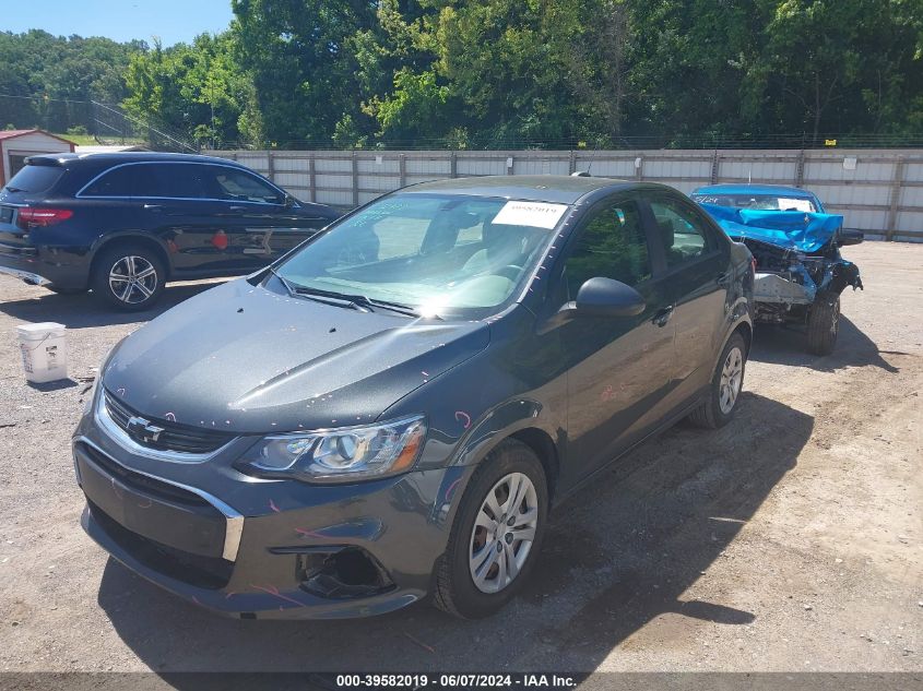 2017 Chevrolet Sonic Ls Auto VIN: 1G1JB5SH0H4155630 Lot: 39582019