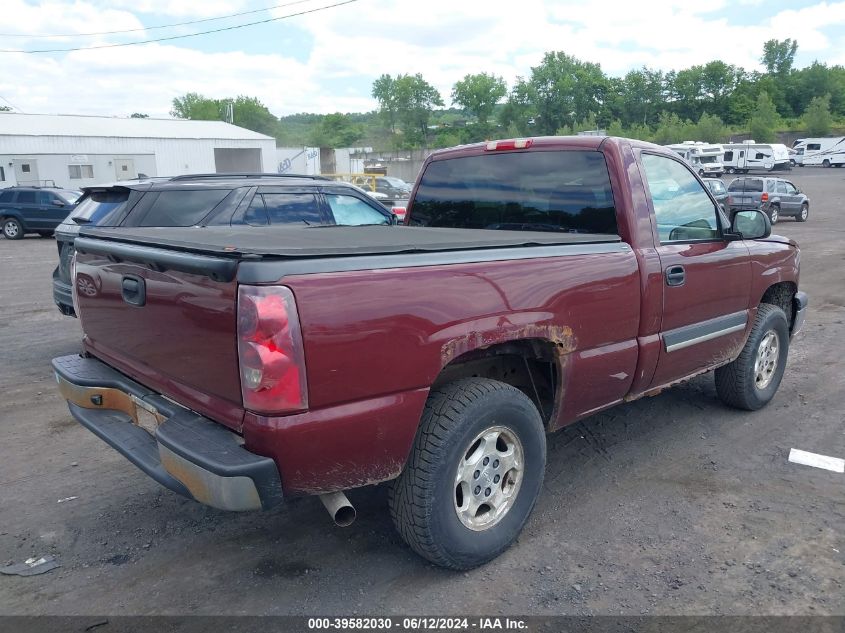 2003 Chevrolet Silverado 1500 Ls VIN: 1GCEK14T83Z186462 Lot: 39582030