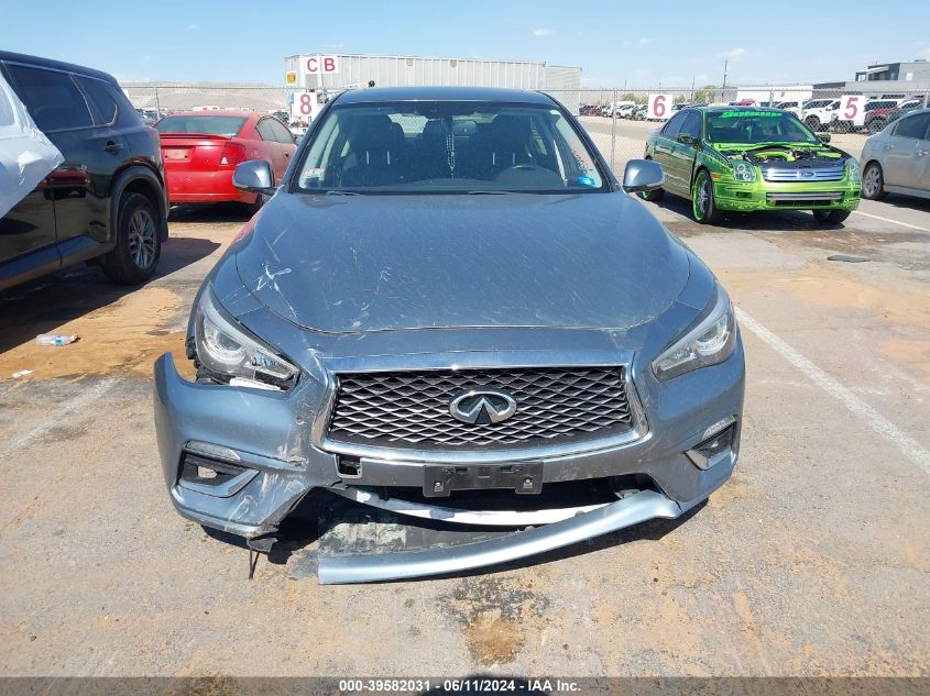 2018 Infiniti Q50 3.0T Luxe VIN: JN1EV7AR5JM441293 Lot: 39582031