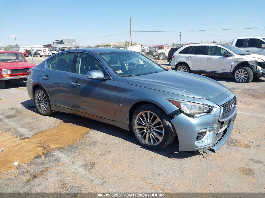 2018 Infiniti Q50 3.0T Luxe VIN: JN1EV7AR5JM441293 Lot: 39582031