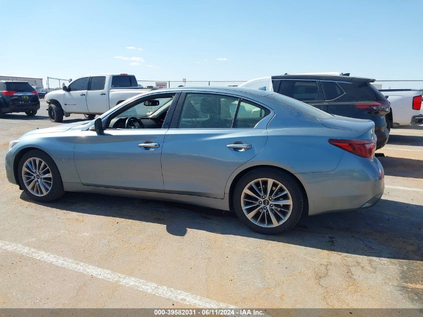 2018 Infiniti Q50 3.0T Luxe VIN: JN1EV7AR5JM441293 Lot: 39582031