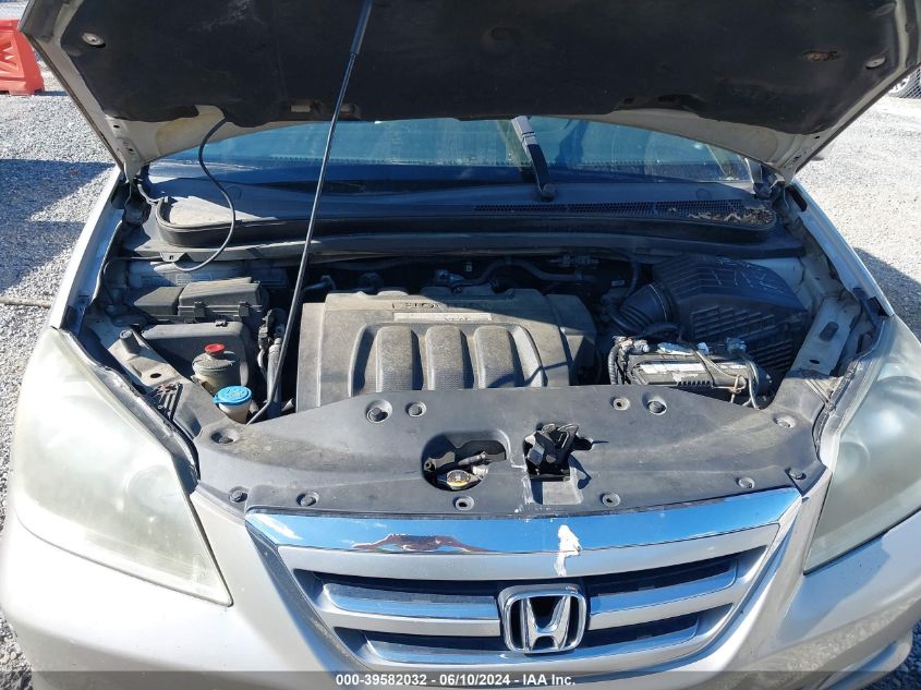 2006 Honda Odyssey Touring VIN: 5FNRL38826B093947 Lot: 39582032