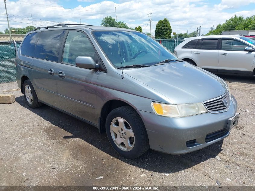 2001 Honda Odyssey Ex VIN: 2HKRL18681H602825 Lot: 39582041