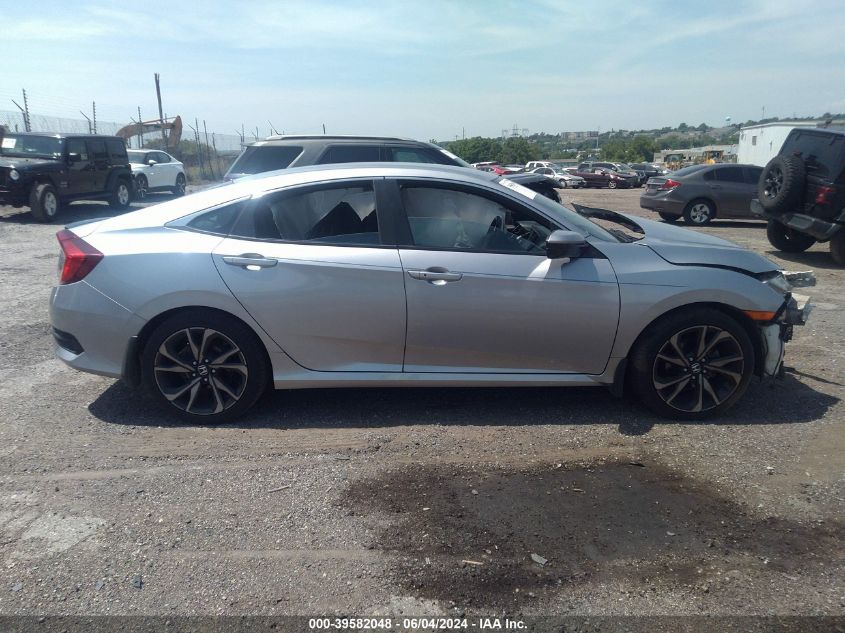 2020 Honda Civic Sport VIN: 2HGFC2F82LH550859 Lot: 39582048