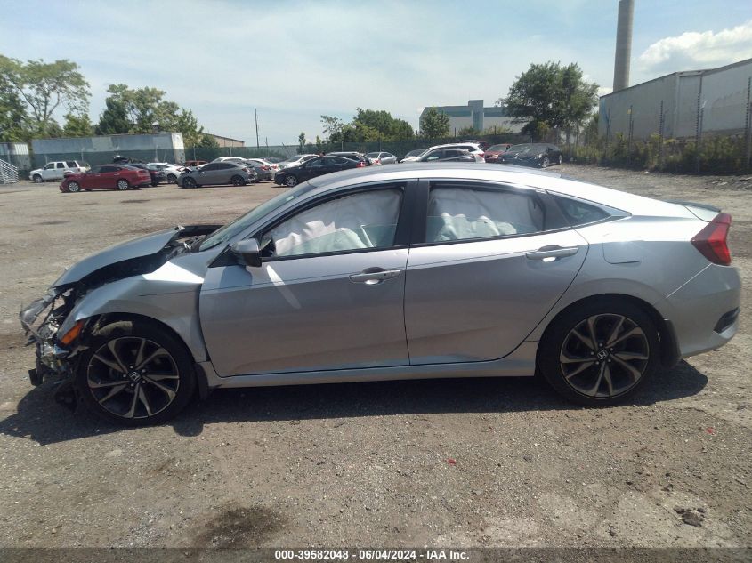 2020 Honda Civic Sport VIN: 2HGFC2F82LH550859 Lot: 39582048