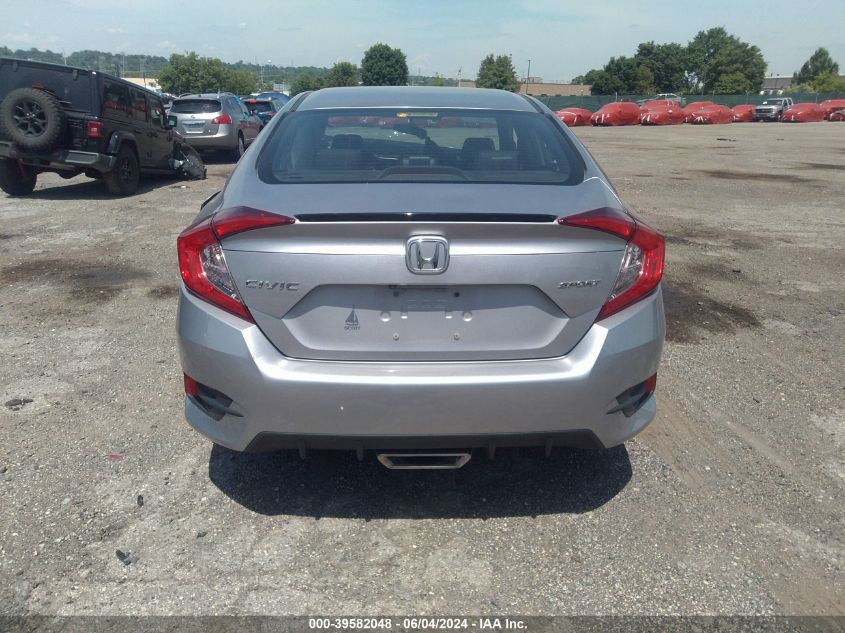 2020 Honda Civic Sport VIN: 2HGFC2F82LH550859 Lot: 39582048