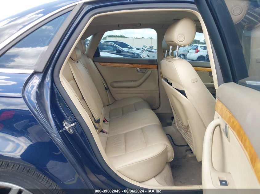 2006 Audi A4 2.0T VIN: WAUDF78E26A230177 Lot: 39582049