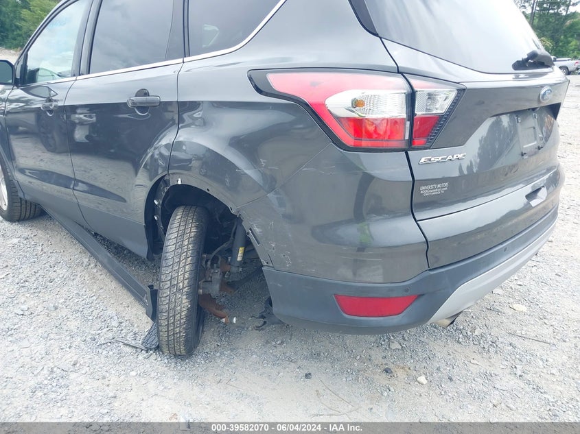 2018 Ford Escape Sel VIN: 1FMCU0HD4JUB60459 Lot: 39582070