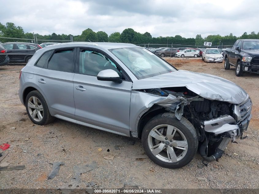 2018 Audi Q5 2.0T Premium/2.0T Tech Premium VIN: WA1ANAFY0J2060398 Lot: 39582071