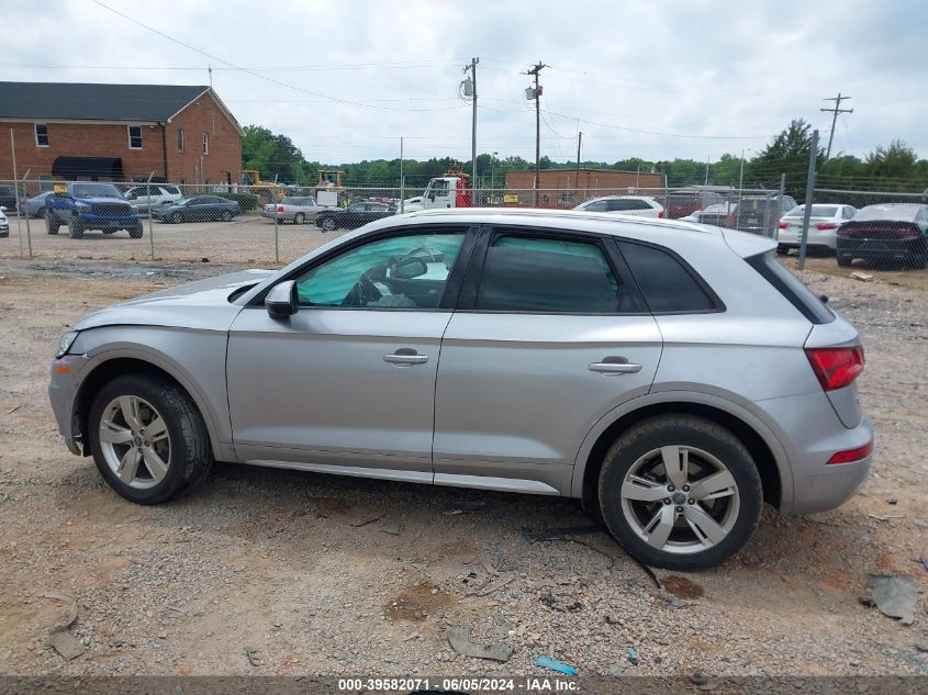 2018 Audi Q5 2.0T Premium/2.0T Tech Premium VIN: WA1ANAFY0J2060398 Lot: 39582071