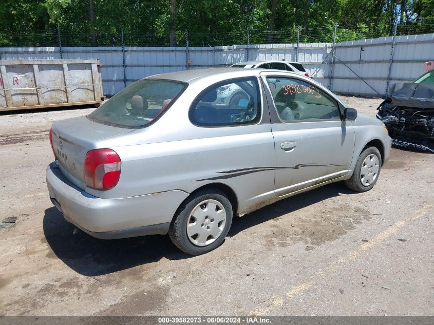 2000 Toyota Echo VIN: JTDAT1233Y0084416 Lot: 39582073