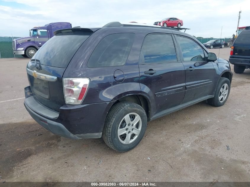 2006 Chevrolet Equinox Ls VIN: 2CNDL23F166057744 Lot: 39582083