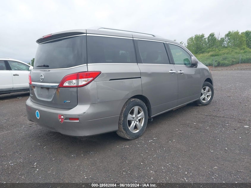 2011 Nissan Quest Sv VIN: JN8AE2KP1B9003732 Lot: 39582084