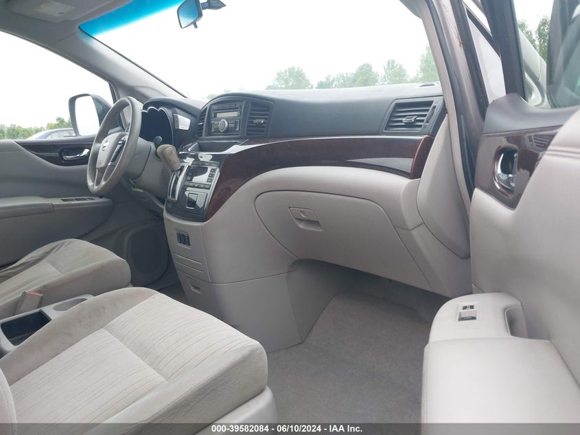 2011 Nissan Quest Sv VIN: JN8AE2KP1B9003732 Lot: 39582084