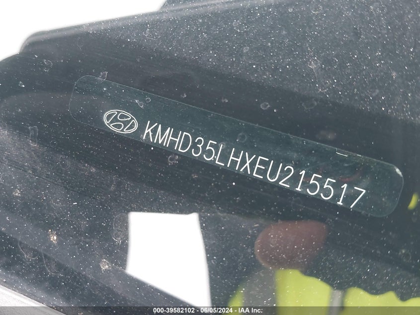 2014 Hyundai Elantra Gt VIN: KMHD35LHXEU215517 Lot: 39582102