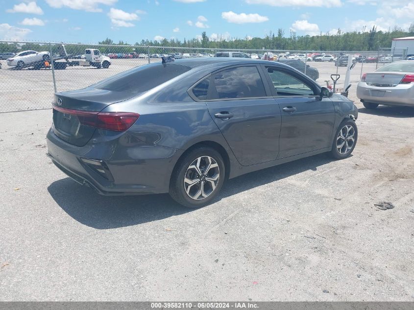 2019 Kia Forte Lxs VIN: 3KPF24ADXKE010705 Lot: 39582110