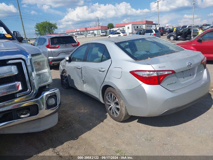 2016 TOYOTA COROLLA LE - 2T1BURHE0GC559341