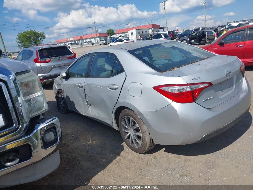 2016 Toyota Corolla Le VIN: 2T1BURHE0GC559341 Lot: 39582122