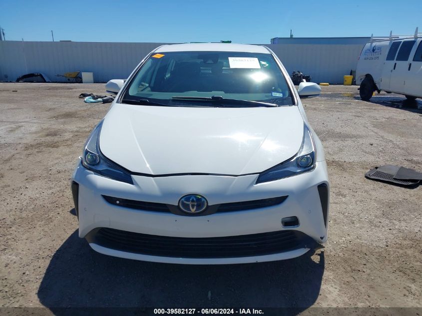 2021 Toyota Prius Le VIN: JTDKAMFU1M3143356 Lot: 39582127