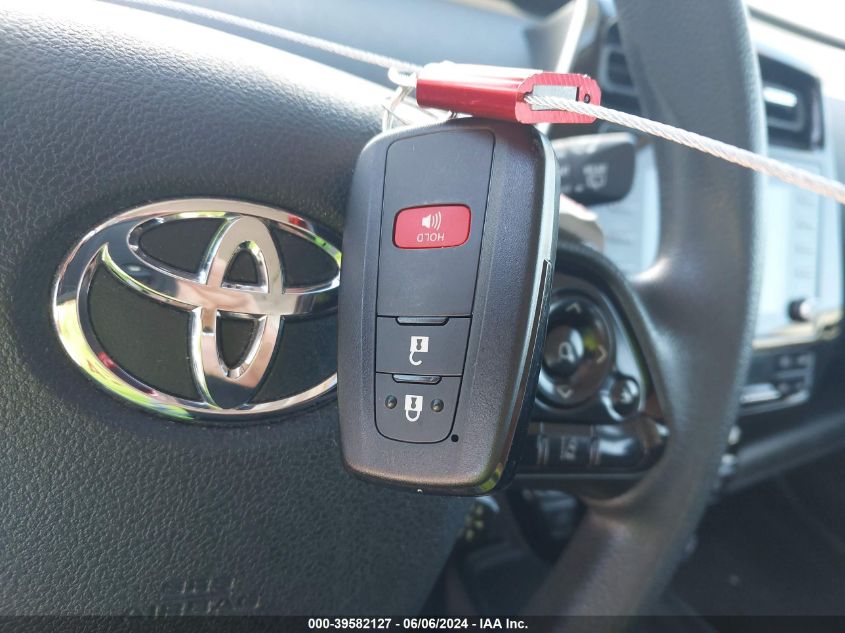 2021 Toyota Prius Le VIN: JTDKAMFU1M3143356 Lot: 39582127