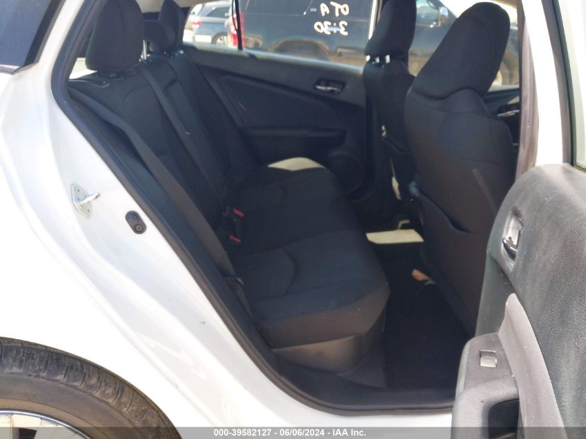 2021 Toyota Prius Le VIN: JTDKAMFU1M3143356 Lot: 39582127