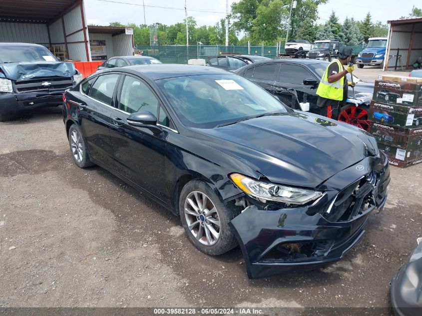 2017 Ford Fusion Se VIN: 3FA6P0H71HR369894 Lot: 39582128