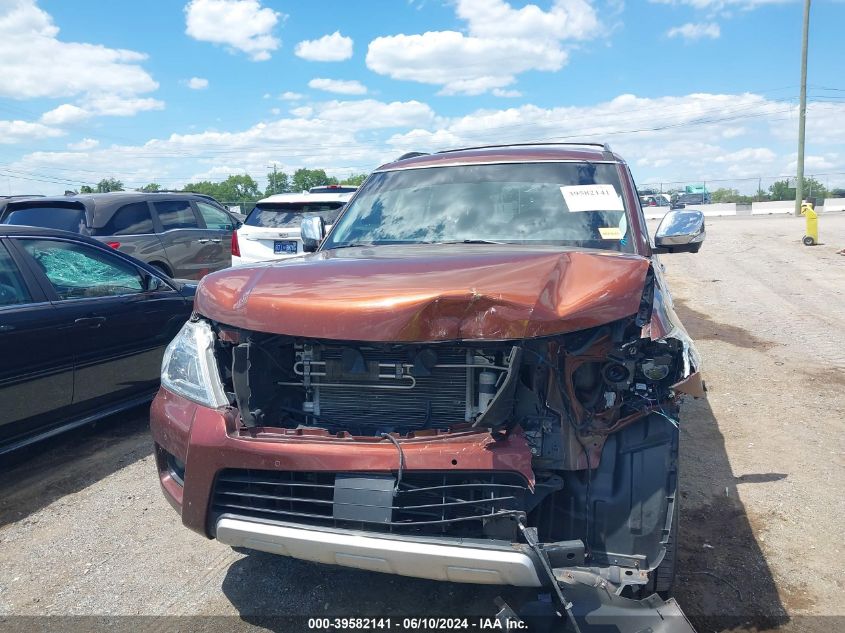 2018 Nissan Armada Platinum VIN: JN8AY2NF1J9330978 Lot: 39582141