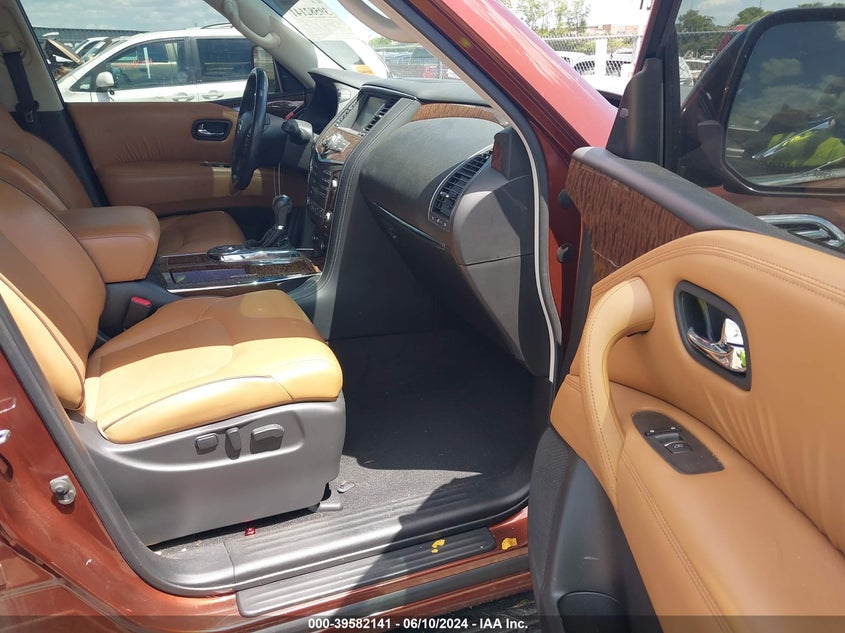 2018 Nissan Armada Platinum VIN: JN8AY2NF1J9330978 Lot: 39582141