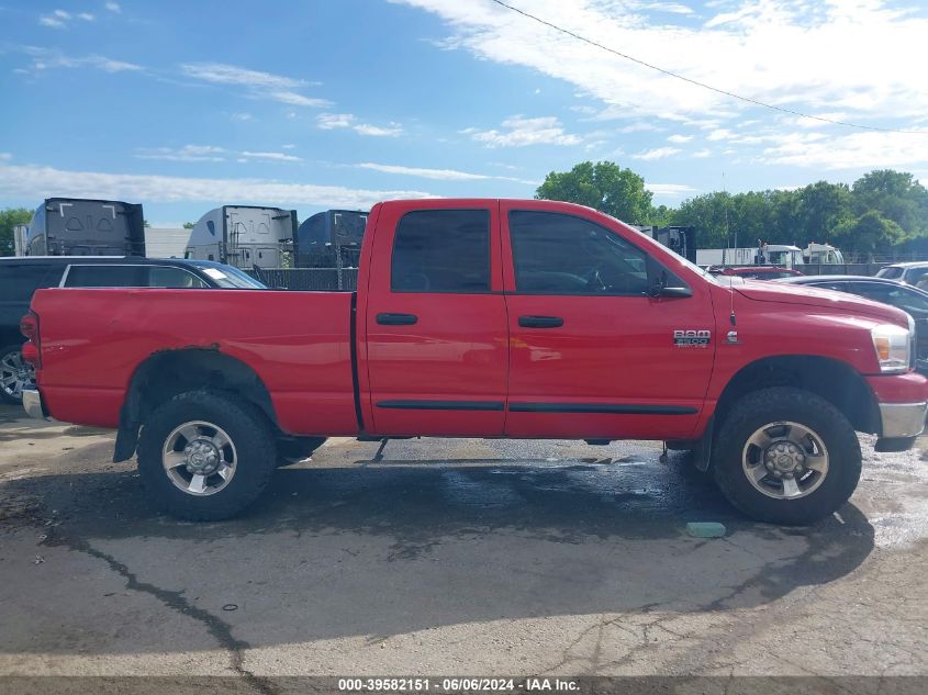 2007 Dodge Ram 2500 Slt/Trx4 Off Road/Sport/Power Wagon VIN: 1D7KS28C47J524694 Lot: 39582151