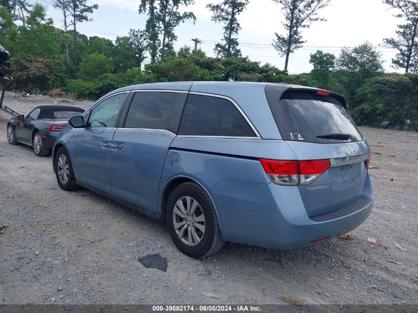 2014 Honda Odyssey Ex-L VIN: 5FNRL5H69EB068228 Lot: 39582174